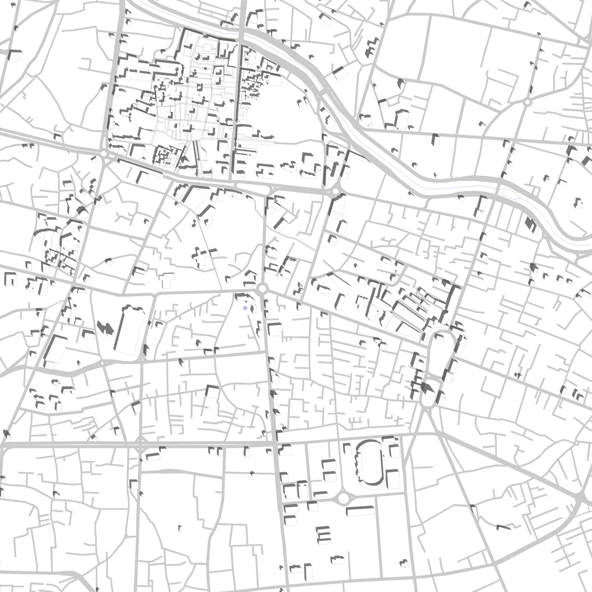 Tabriz site plan (2.5 km)