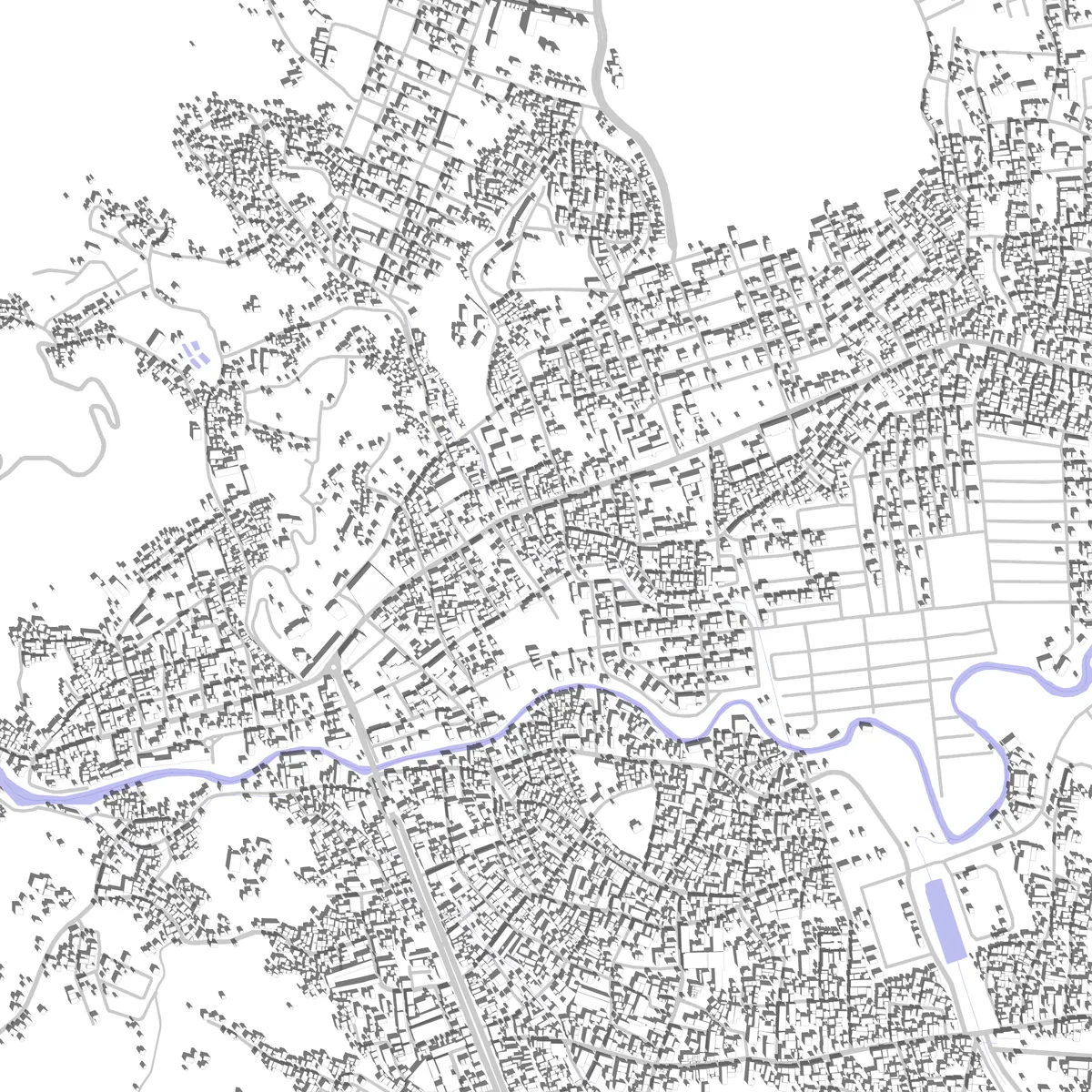 Tachileik site plan (2.5 km)
