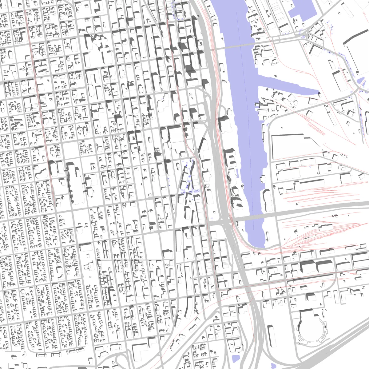 Tacoma site plan (2.5 km)