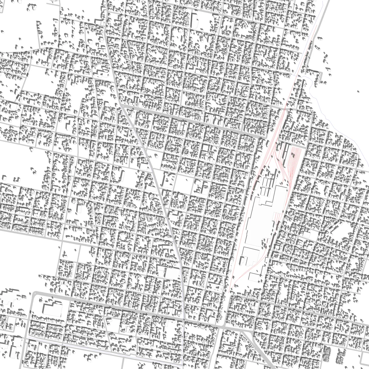 Tafí Viejo site plan (2.5 km)