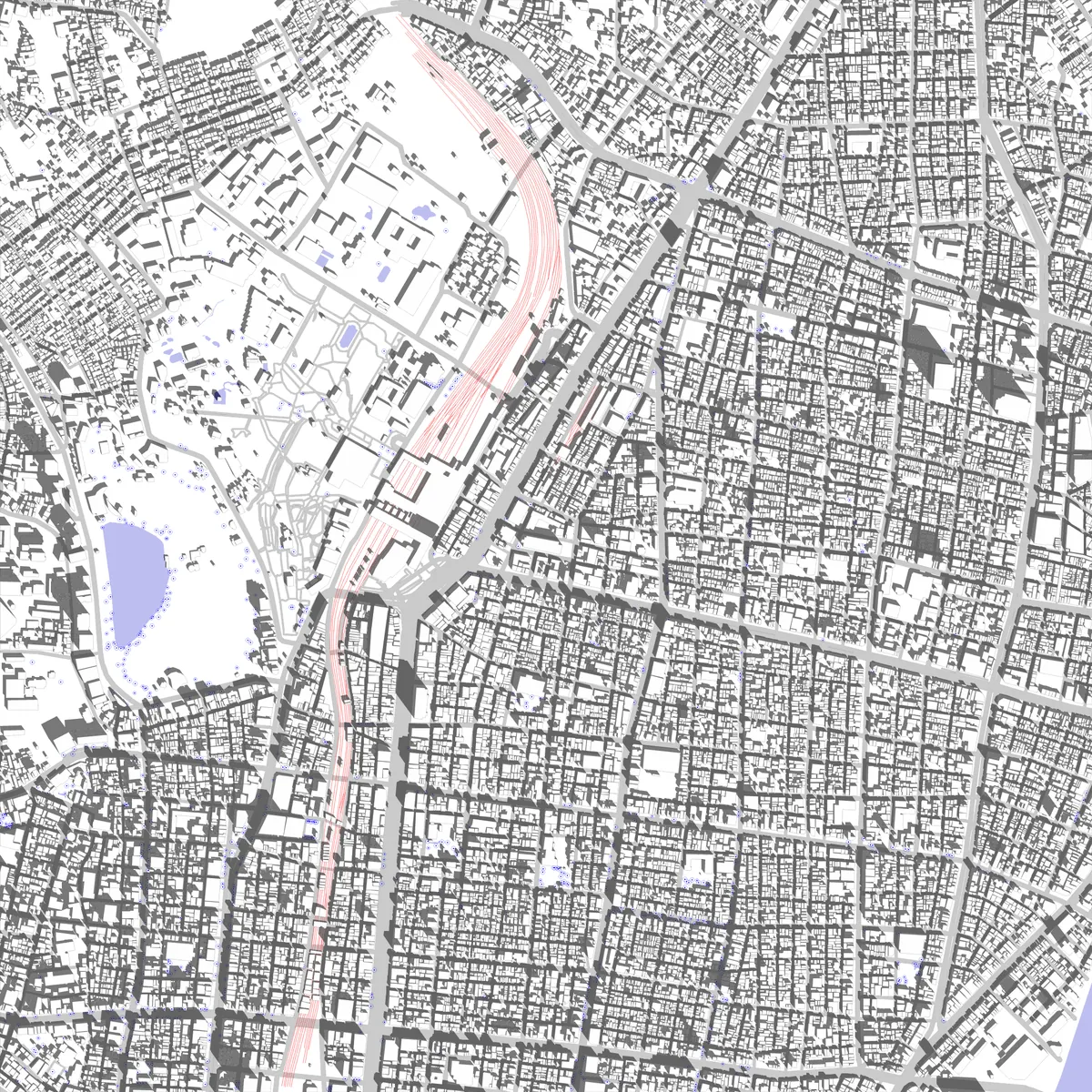 Taito site plan (2.5 km)