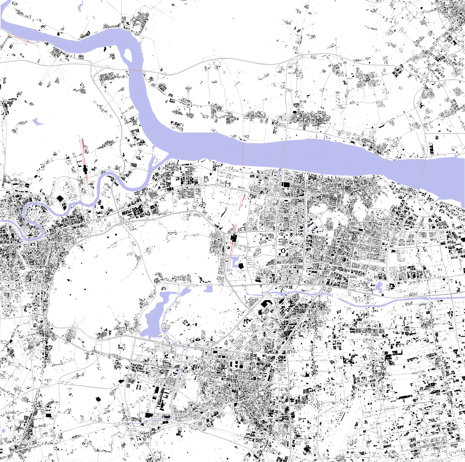 Taizhou figure ground plan