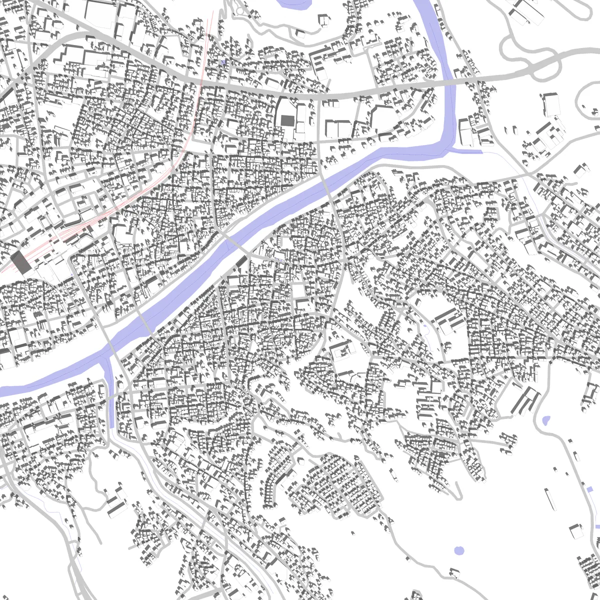 多治見 敷地図 (2.5 km)