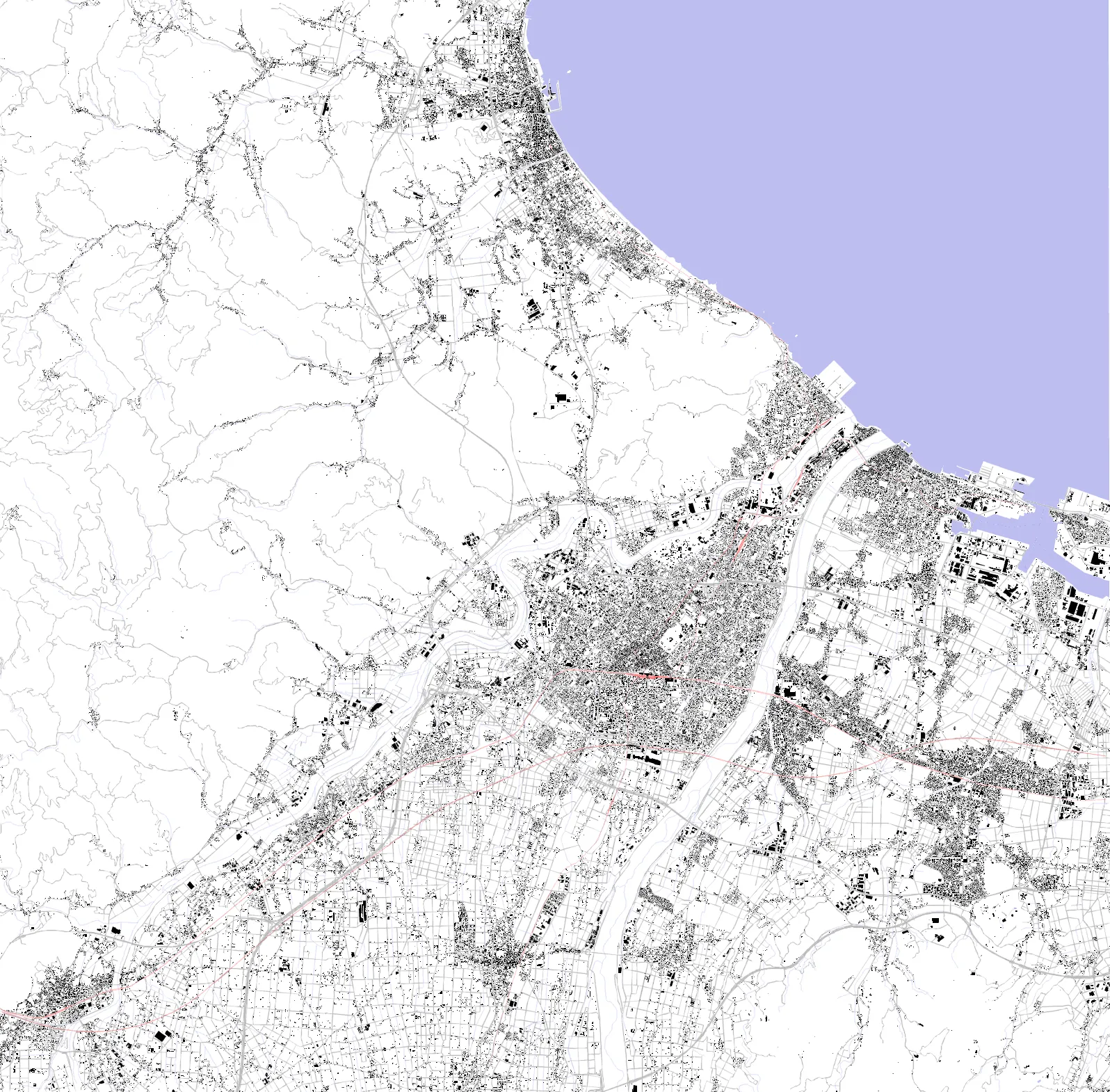 Takaoka figure ground plan