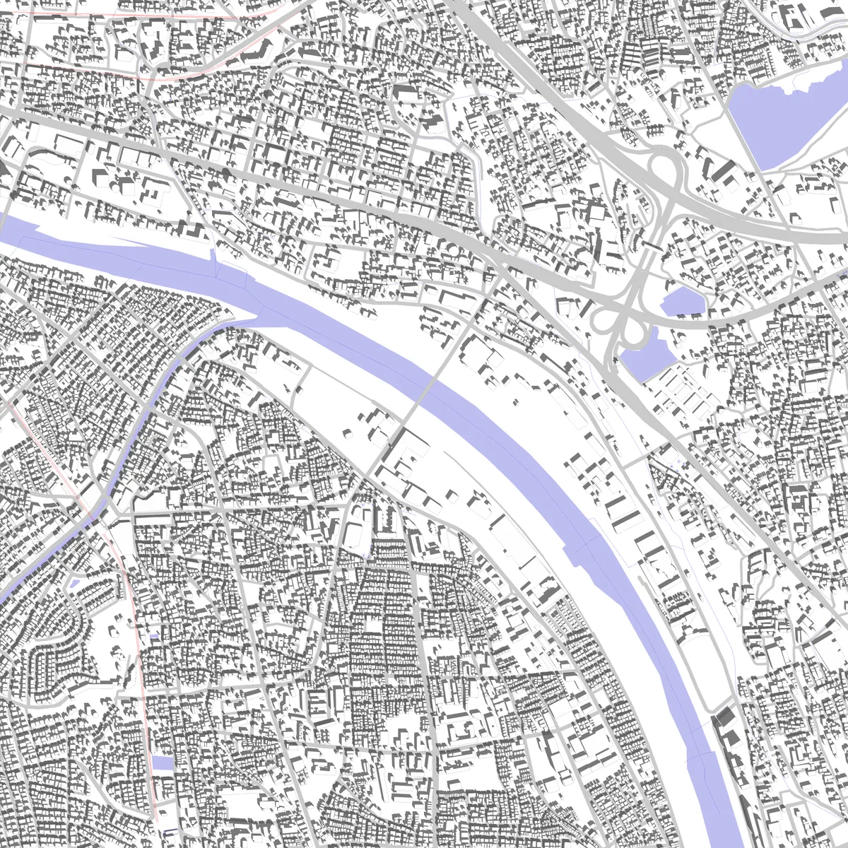 Takarazuka site plan (2.5 km)