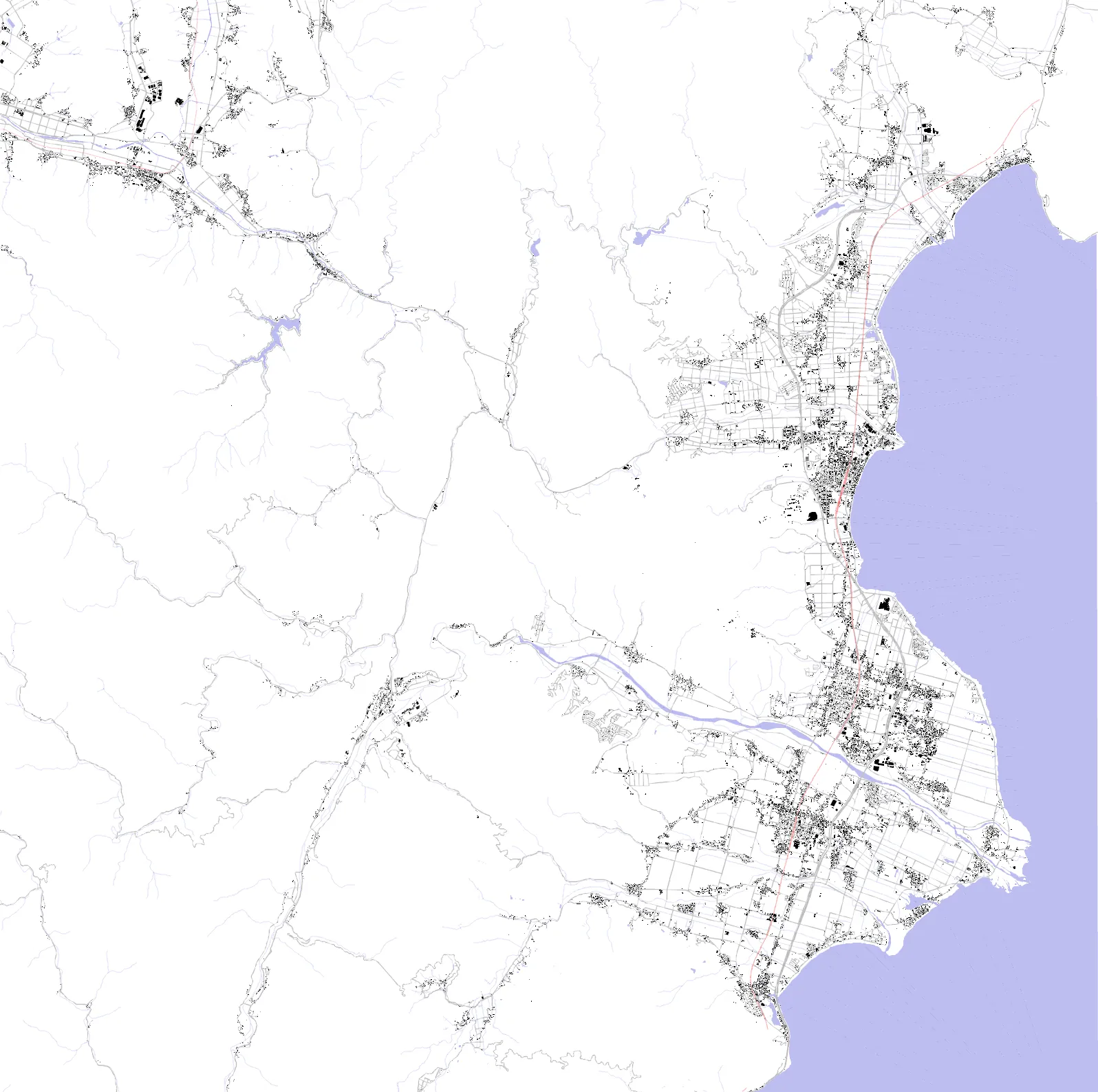 高島 図と地のプラン