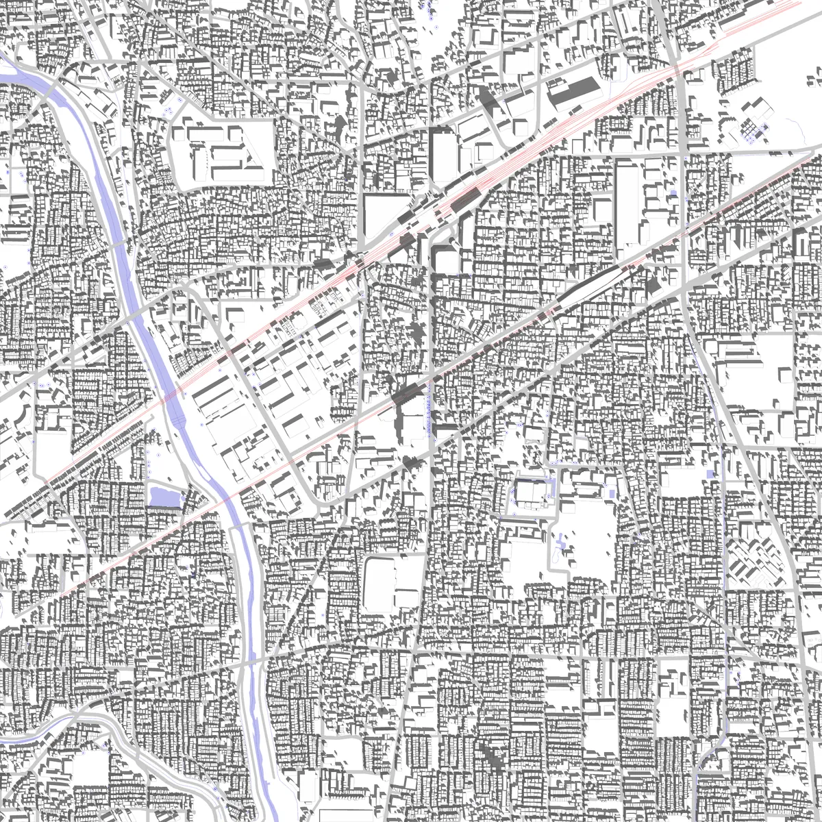 Takatsuki site plan (2.5 km)