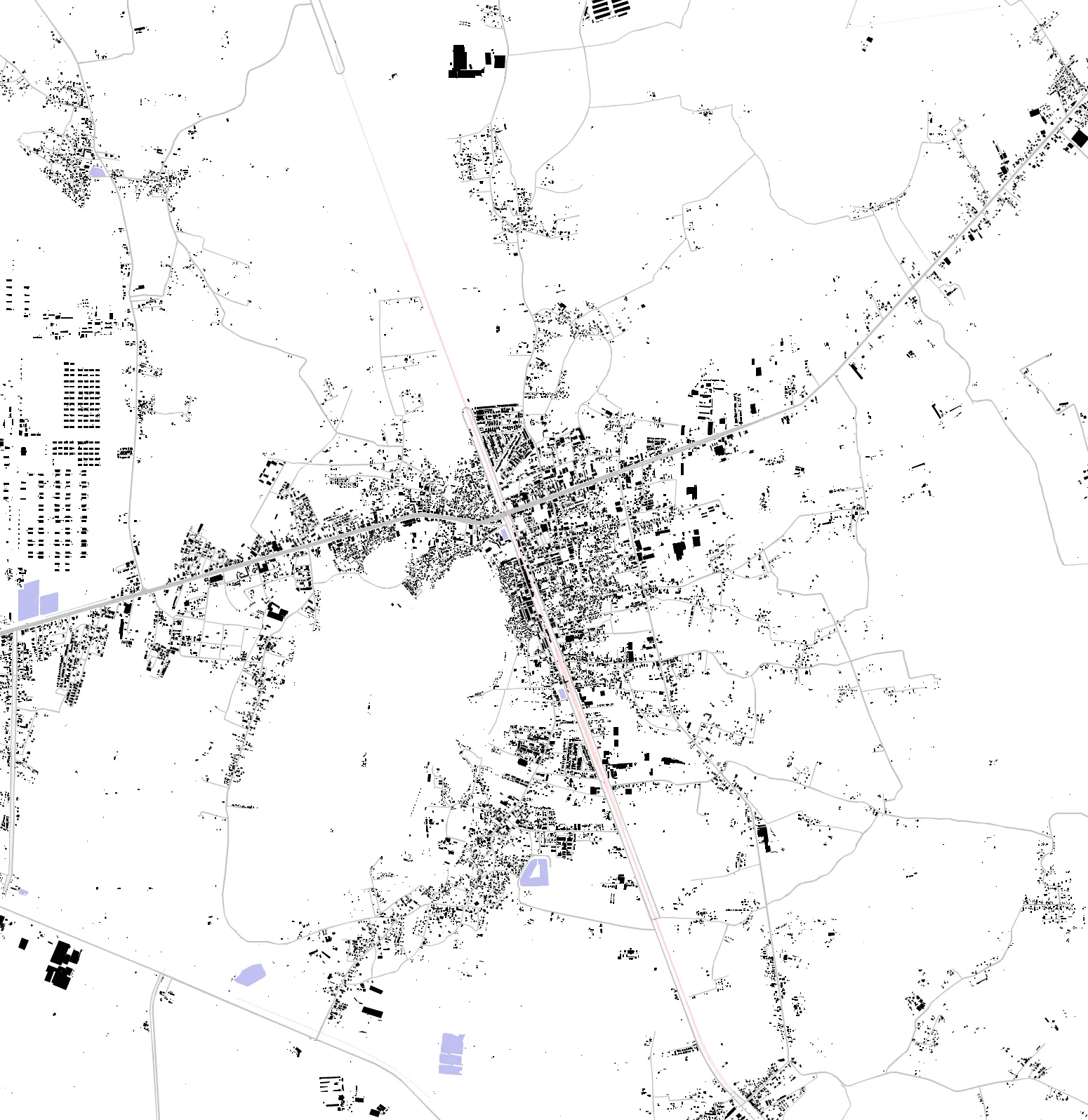 Takhli figure ground plan