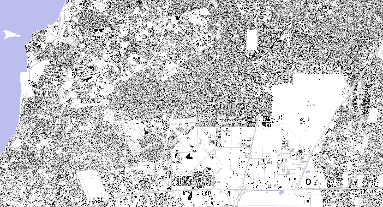 Talatona figure ground plan