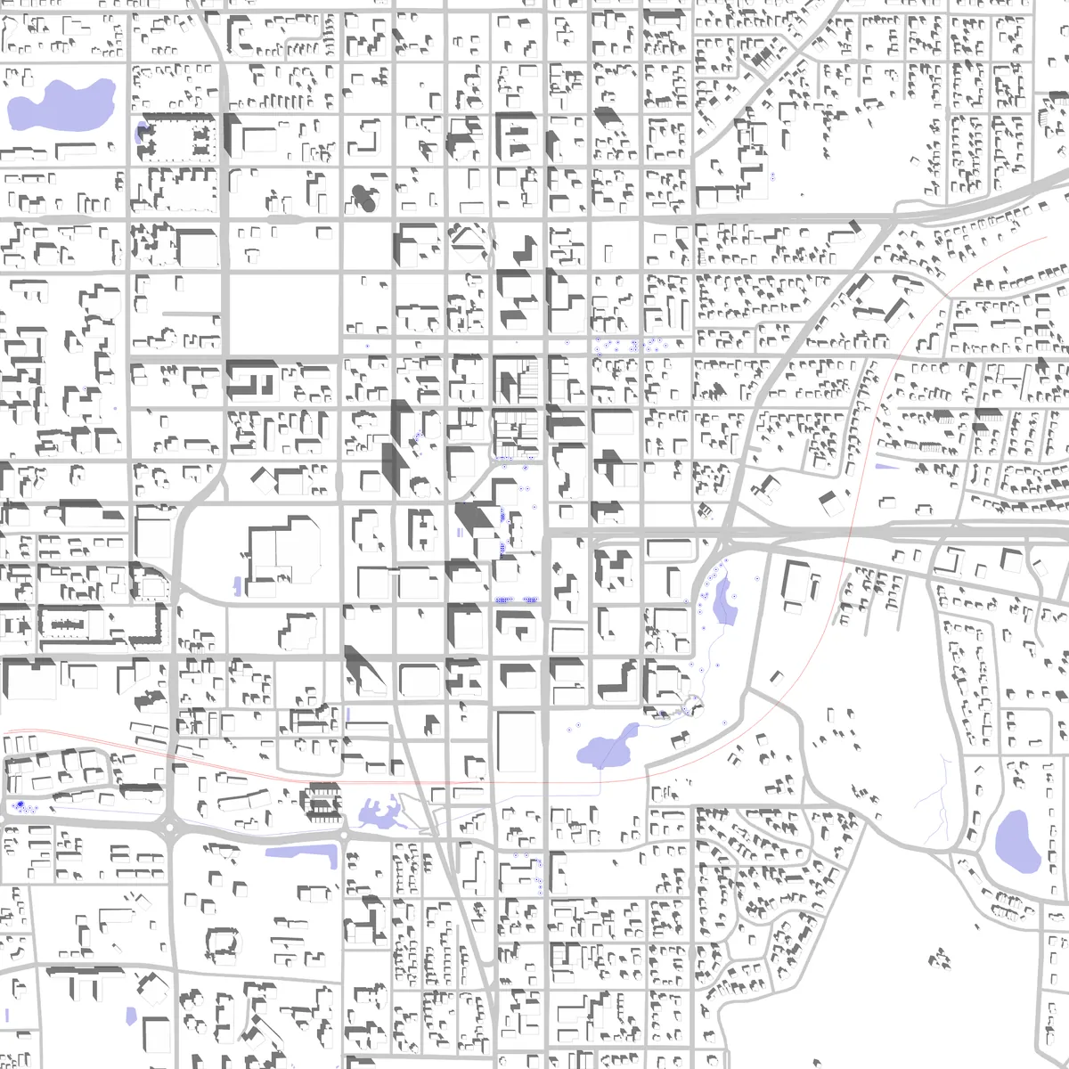 Tallahassee site plan (2.5 km)