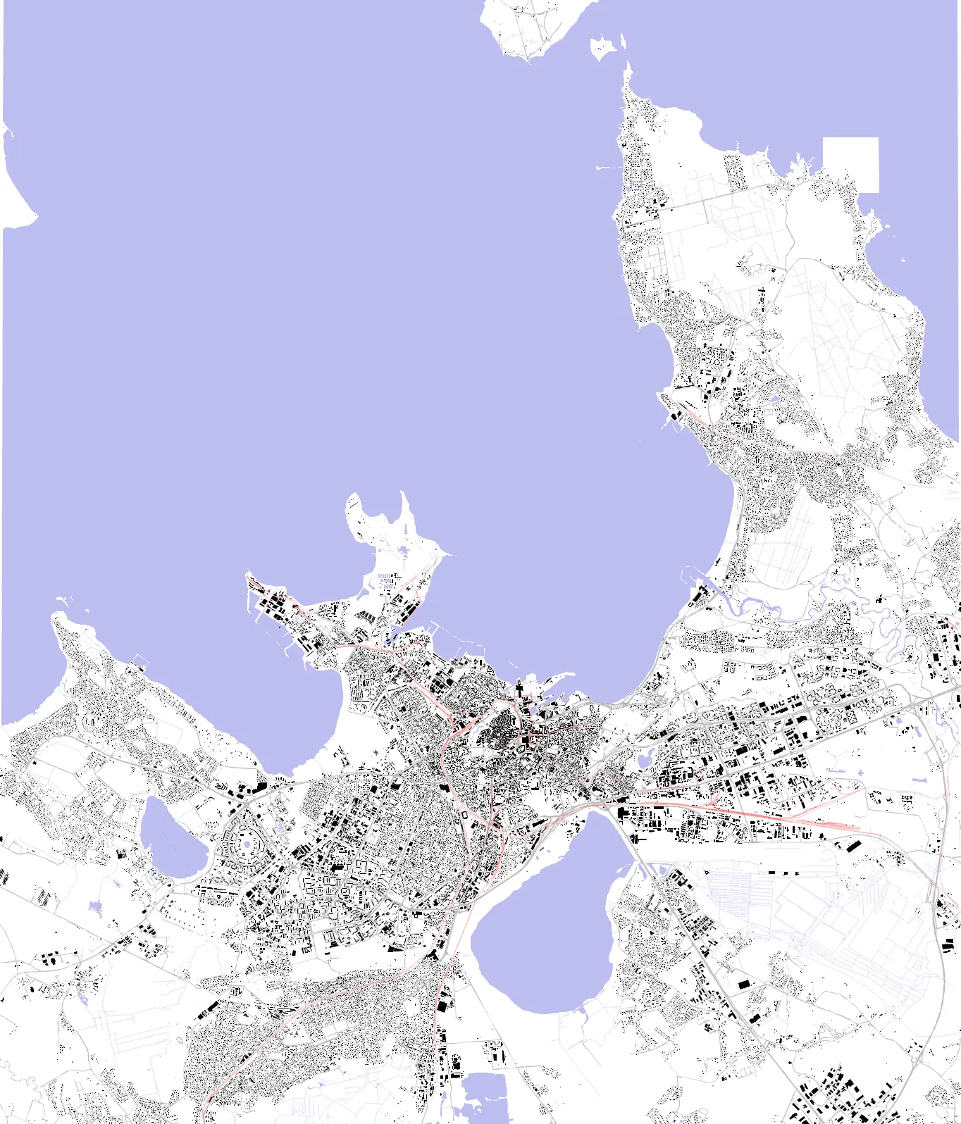 Tallinn figure ground plan