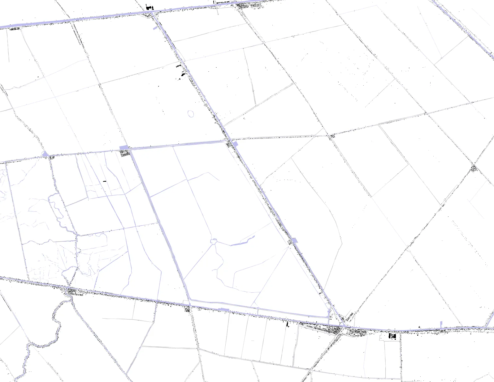Tam Nông figure ground plan