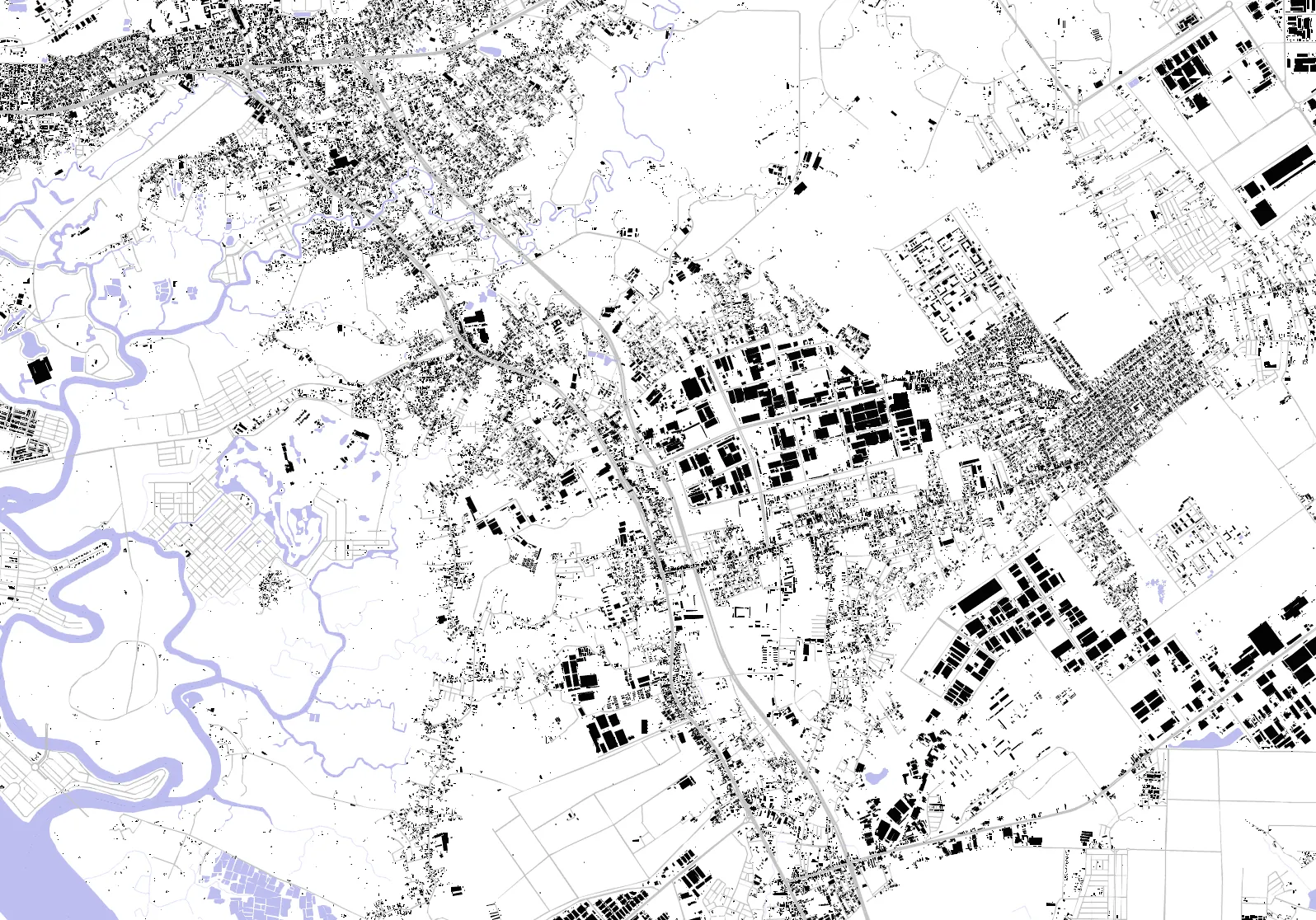 Tam Phước figure ground plan