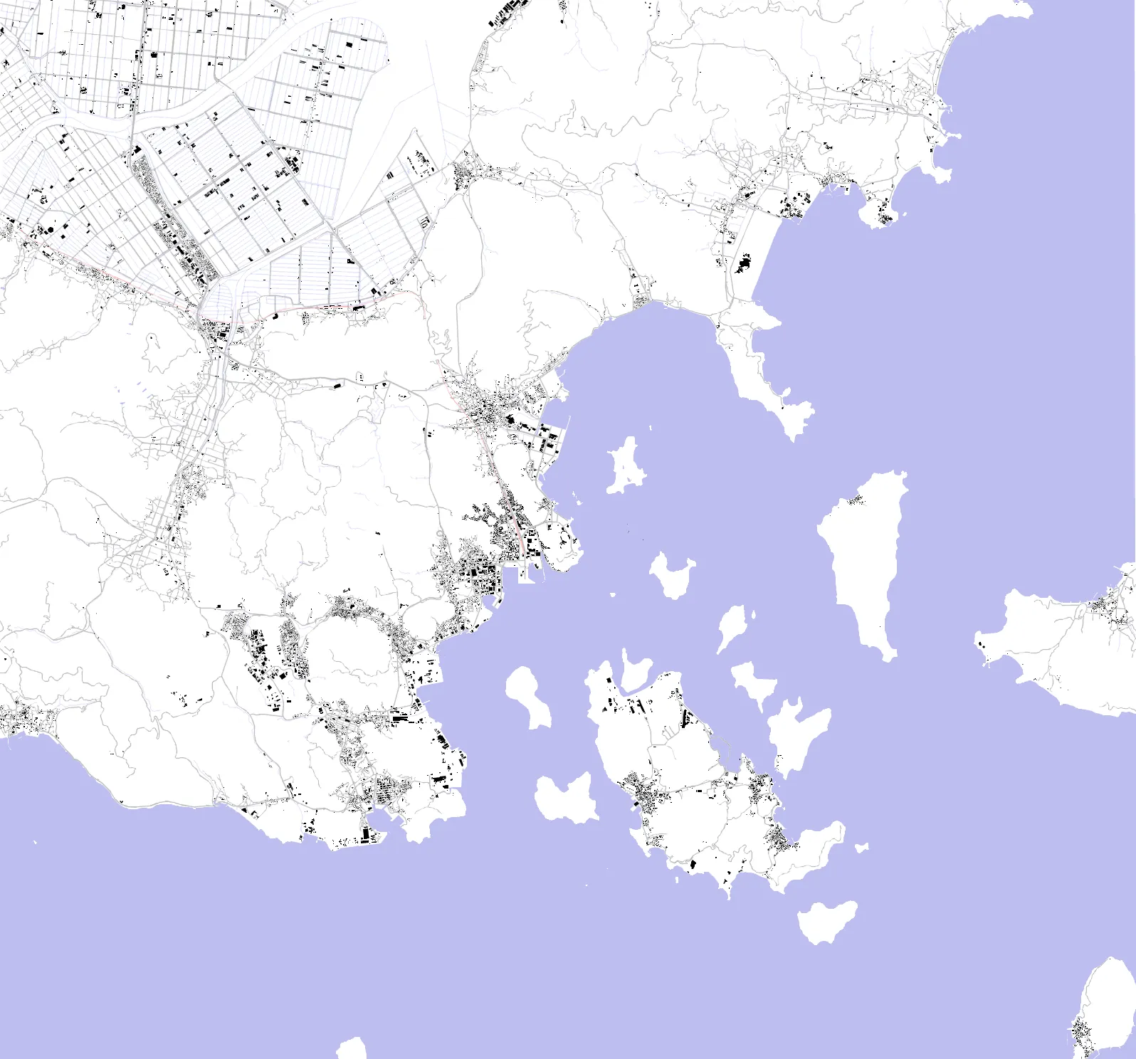 Tamano figure ground plan