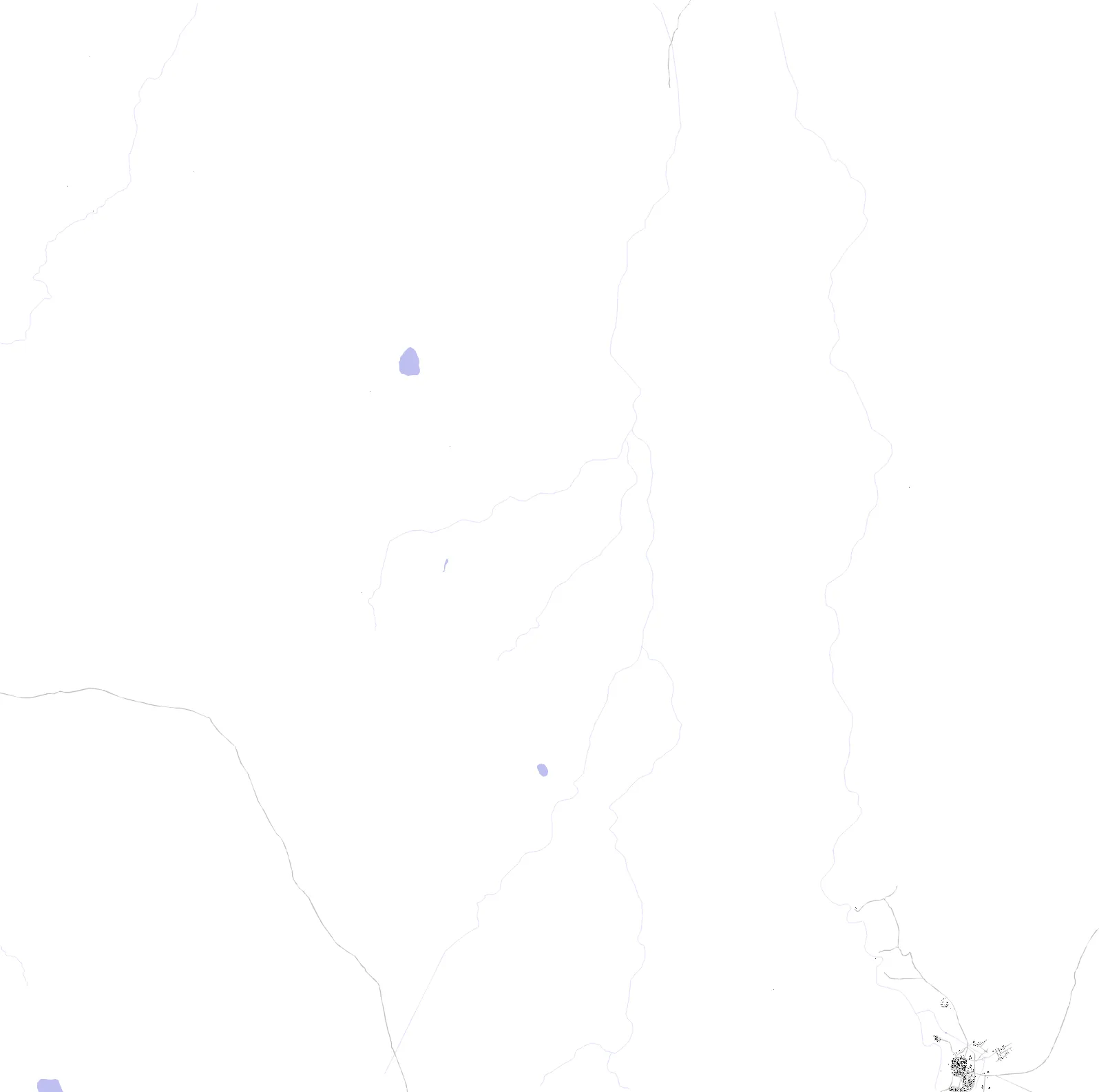 Tamanrasset figure ground plan