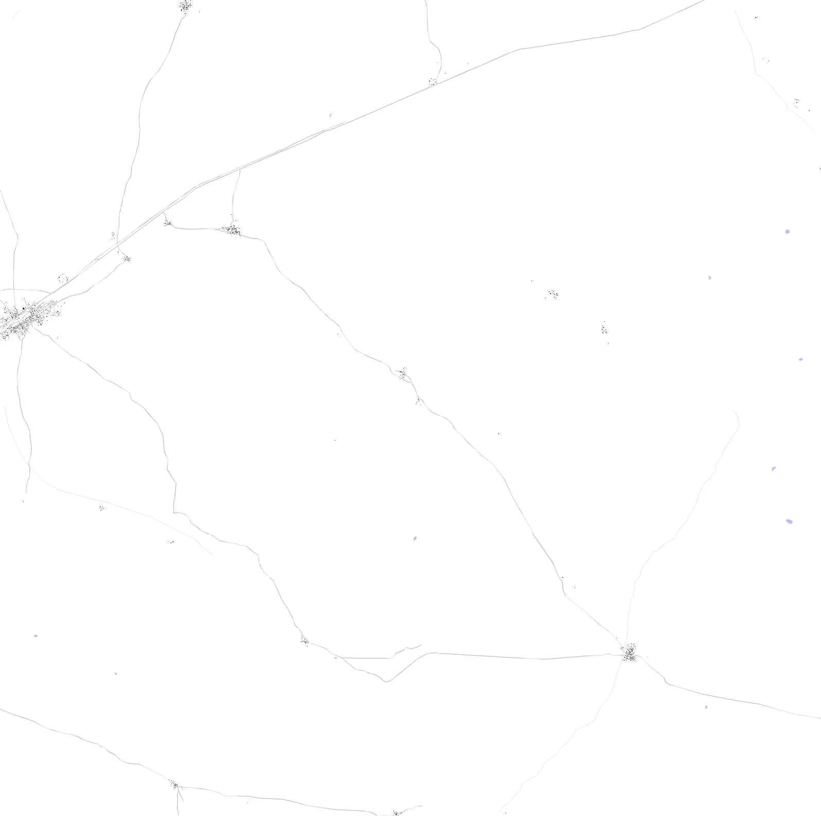 Tambacounda figure ground plan