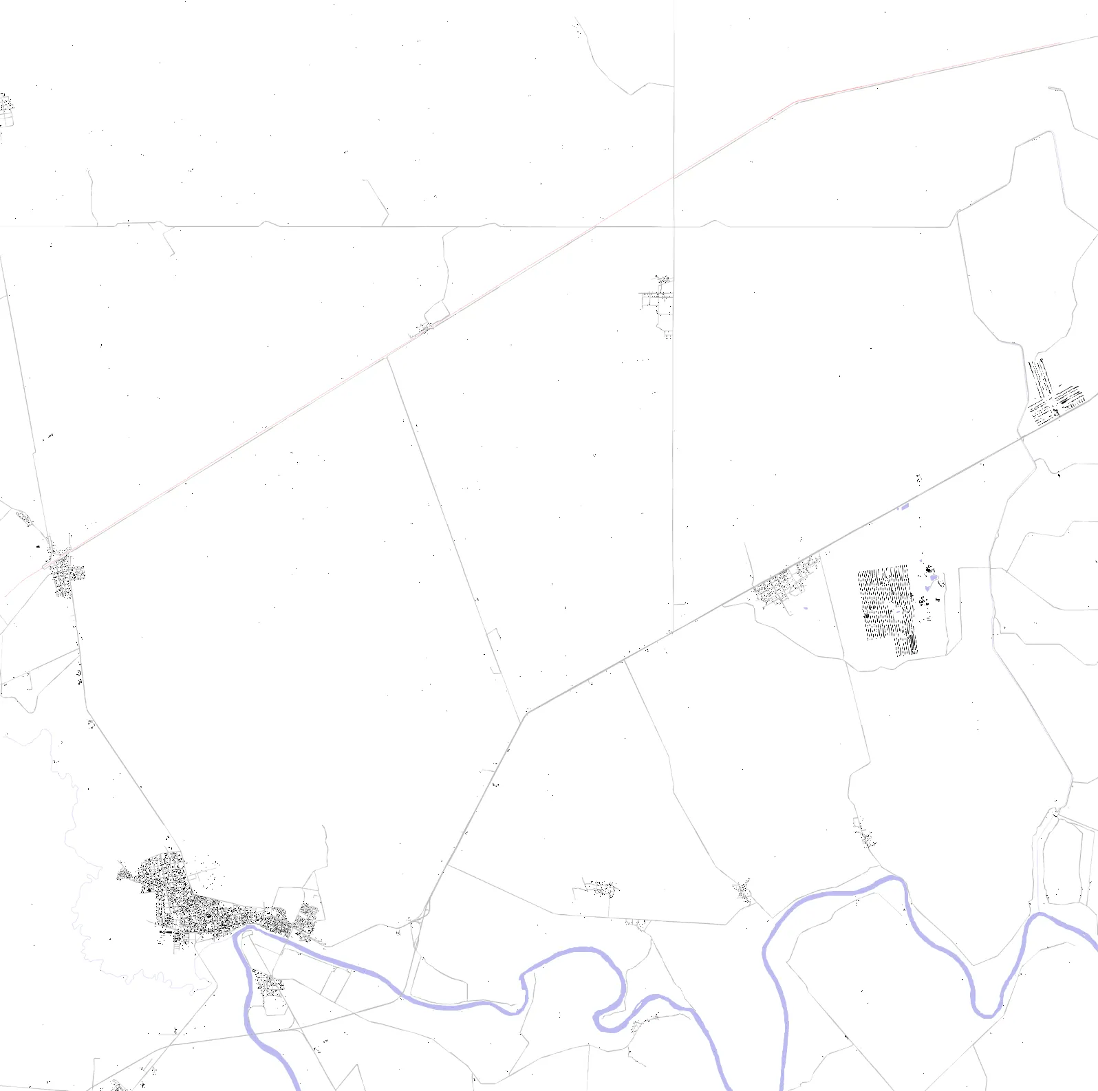 Tamuín figure ground plan