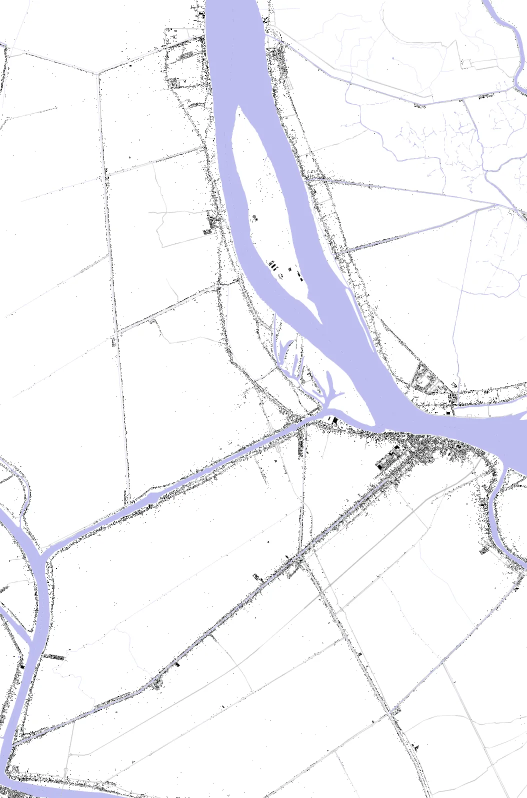 Tân Châu figure ground plan