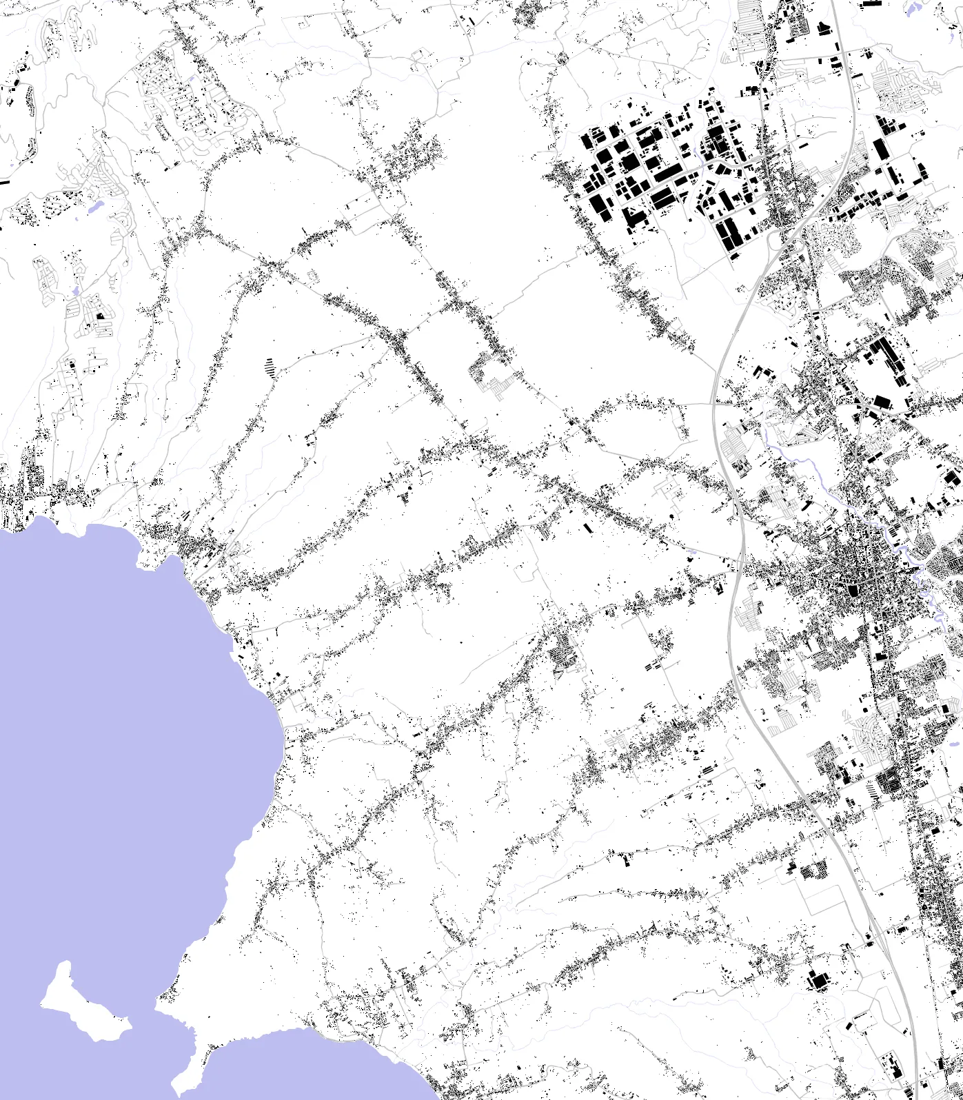 Tanauan figure ground plan