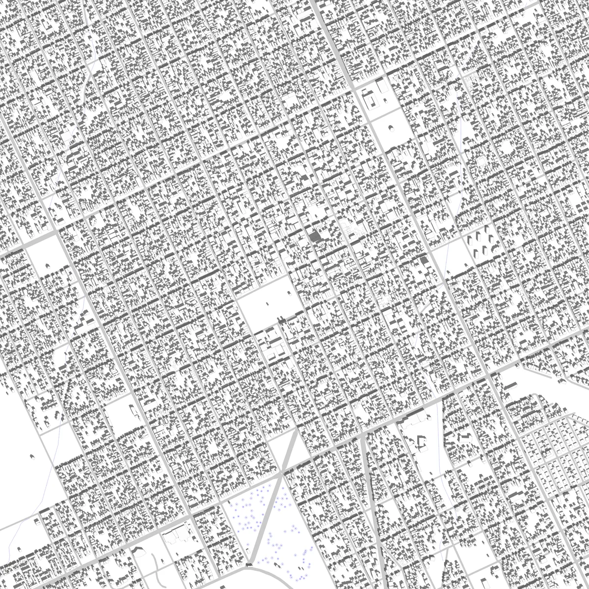 Tandil site plan (2.5 km)