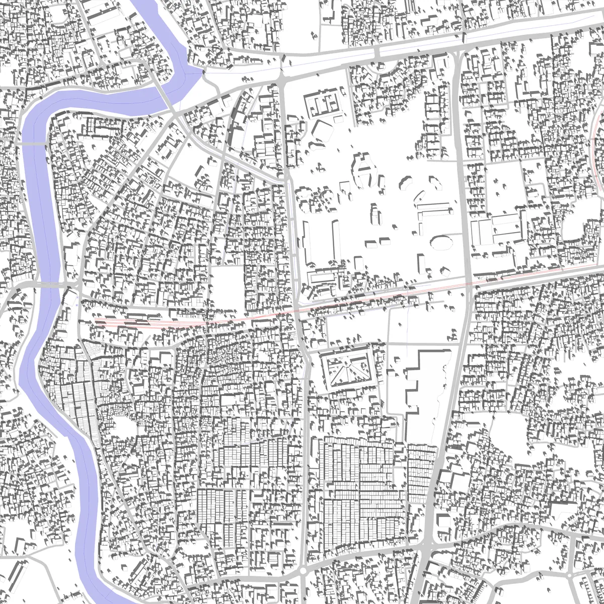 Tangerang site plan (2.5 km)
