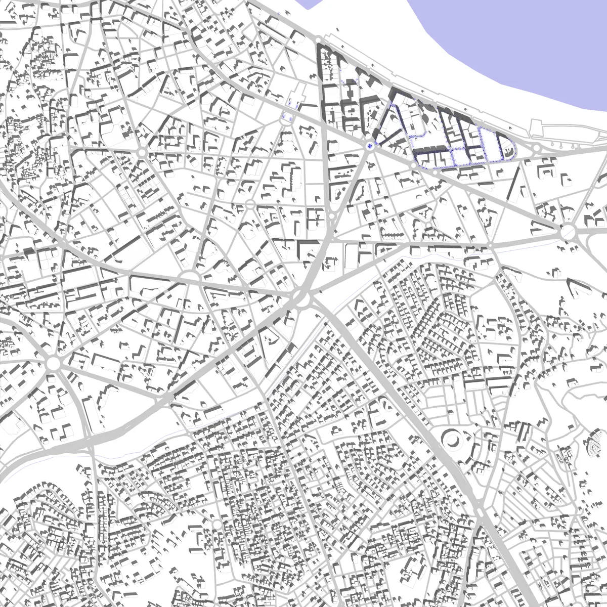 Tangier site plan (2.5 km)