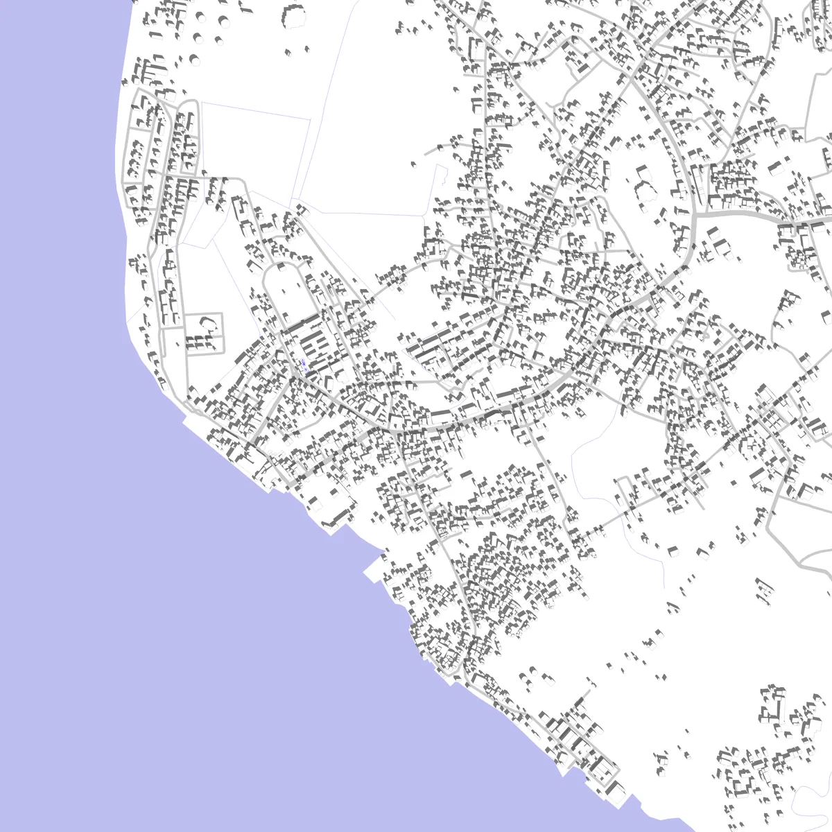 Tanjung Uban site plan (2.5 km)