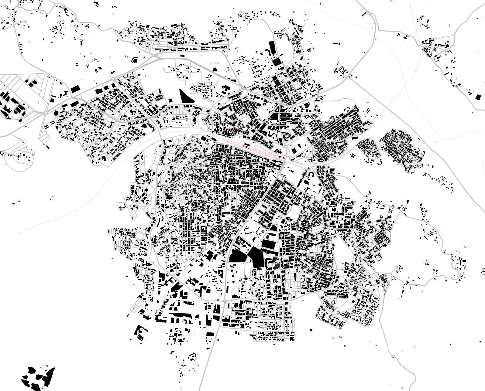 Taourirt figure ground plan