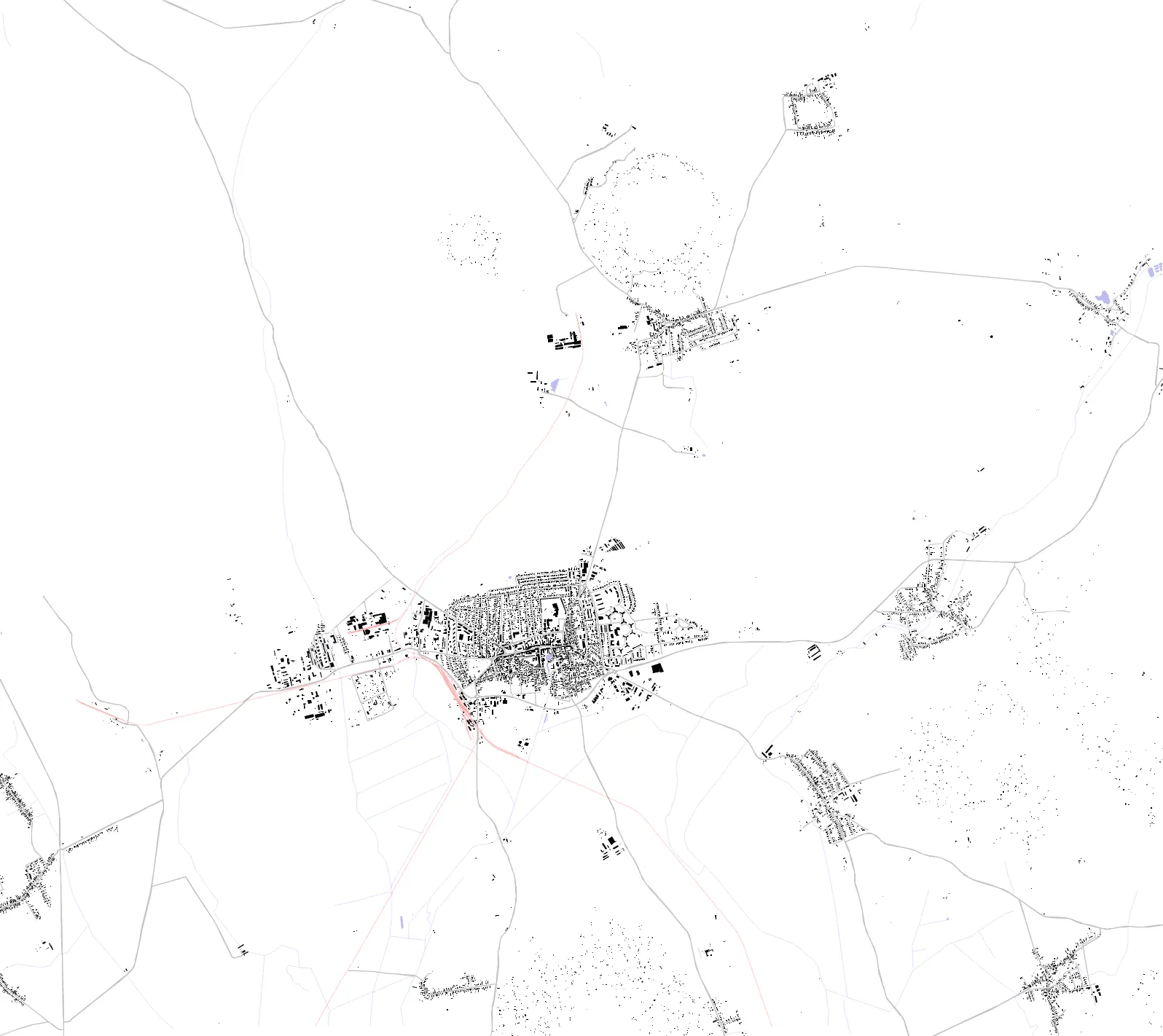 Tapolca figure ground plan