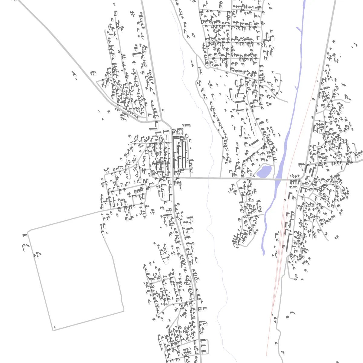 Târgu Bujor site plan (2,5 km)