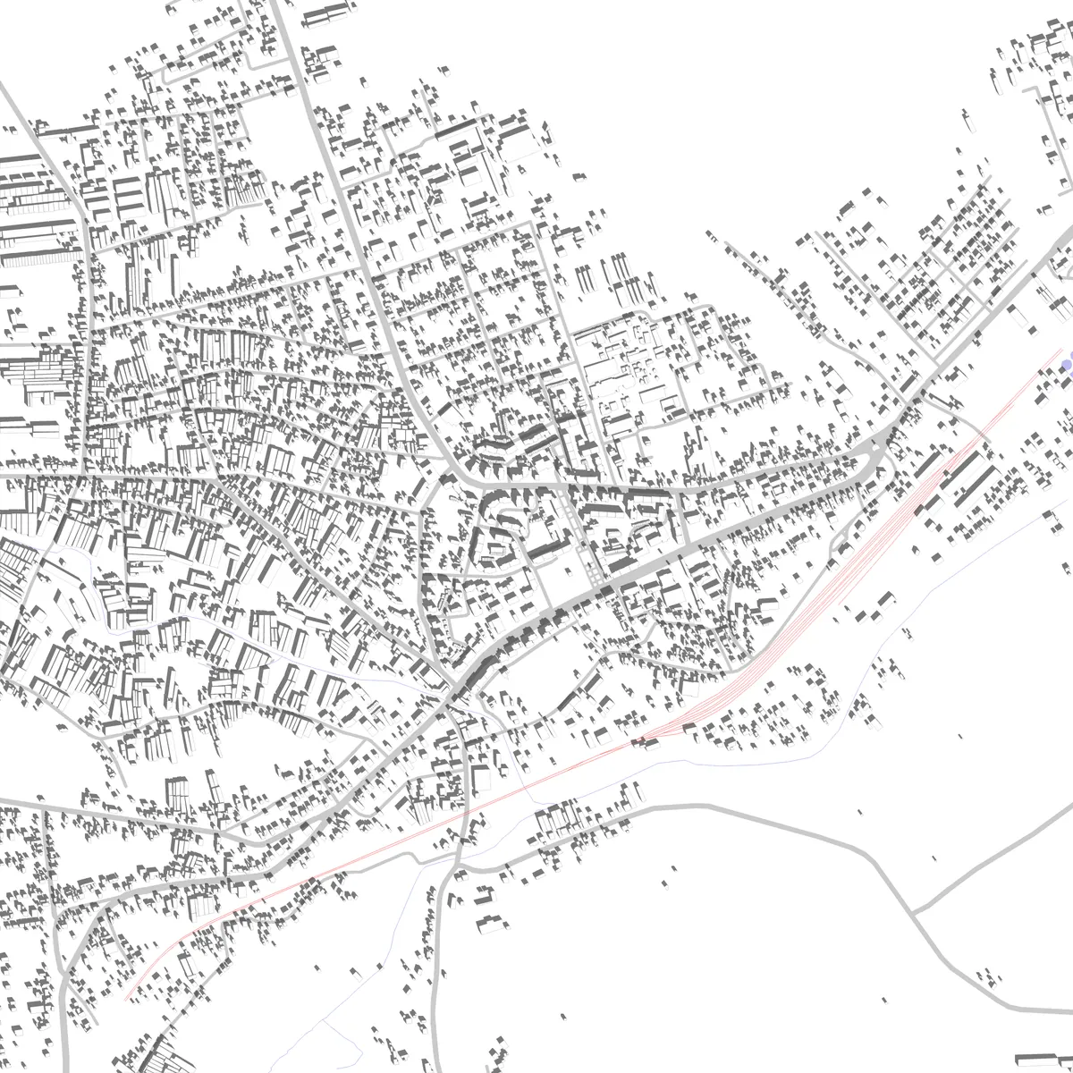 Târgu Frumos site plan (2.5 km)