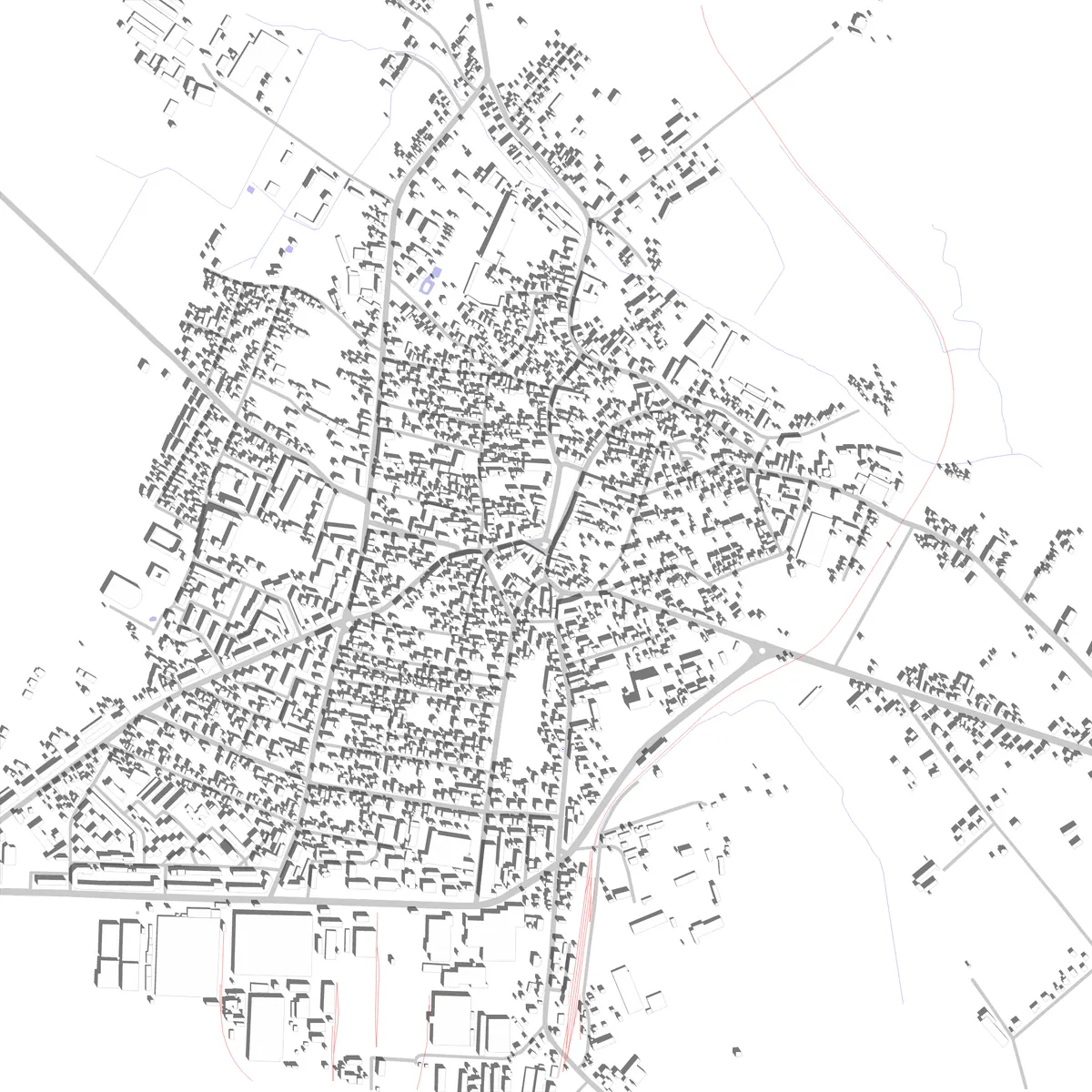 Târgu Secuiesc site plan (2.5 km)