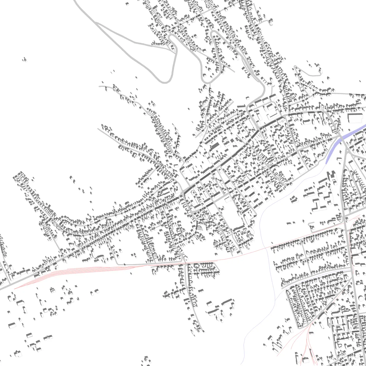 Târnăveni site plan (2.5 km)