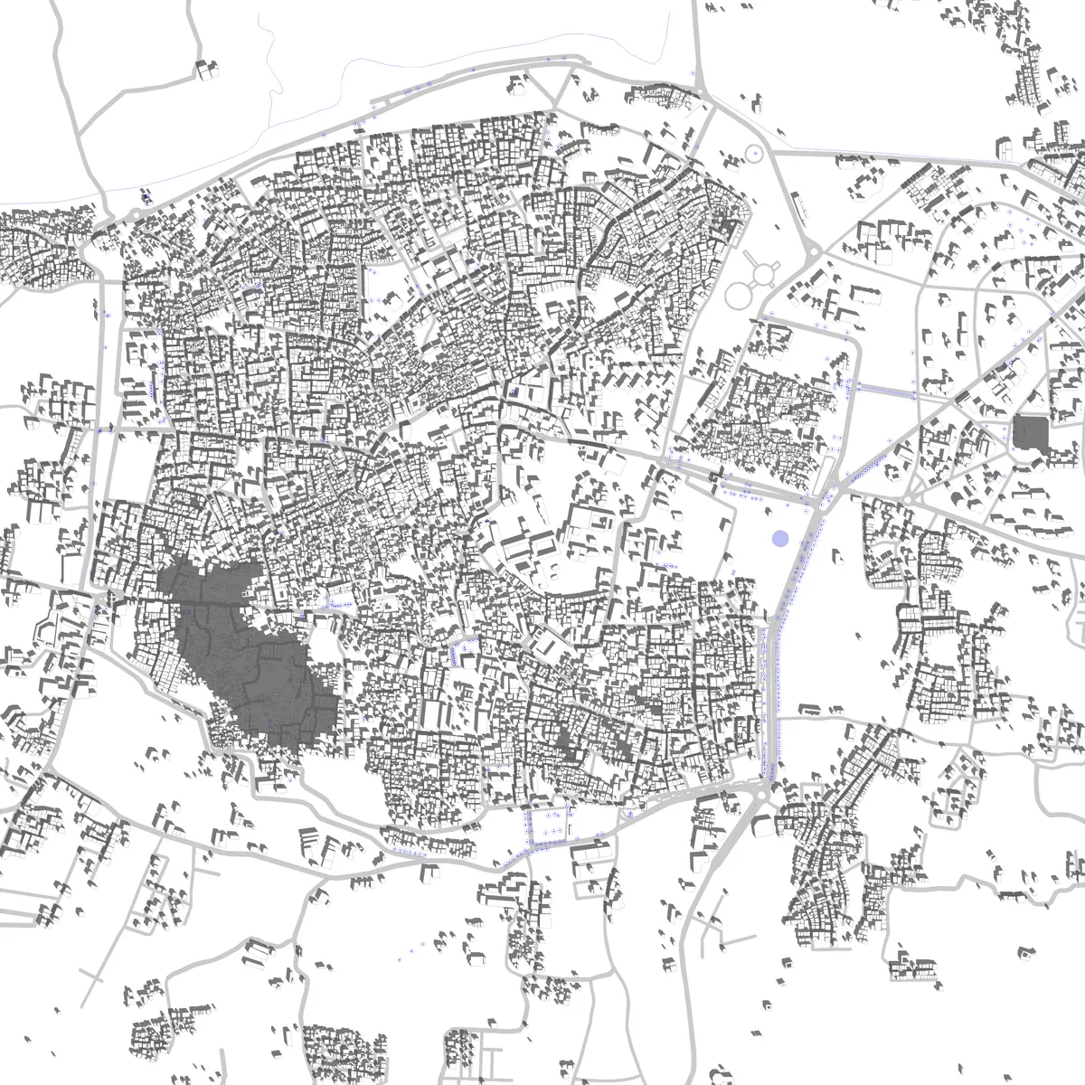 Taroudant site plan (2.5 km)