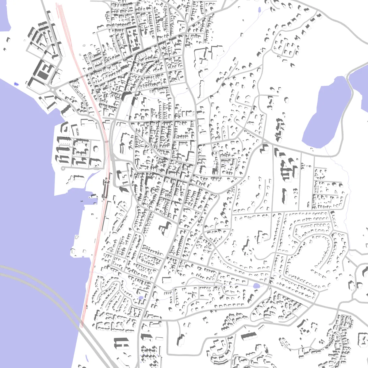 Tarrytown site plan (2.5 km)