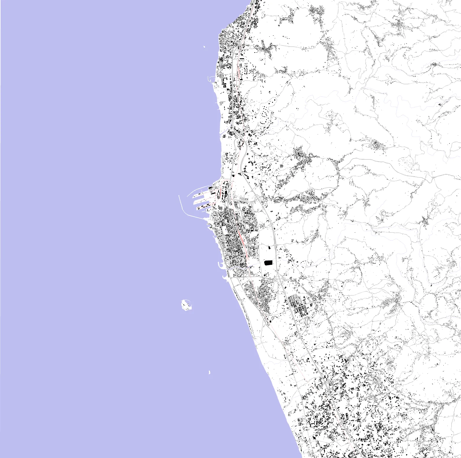Tartus figure ground plan