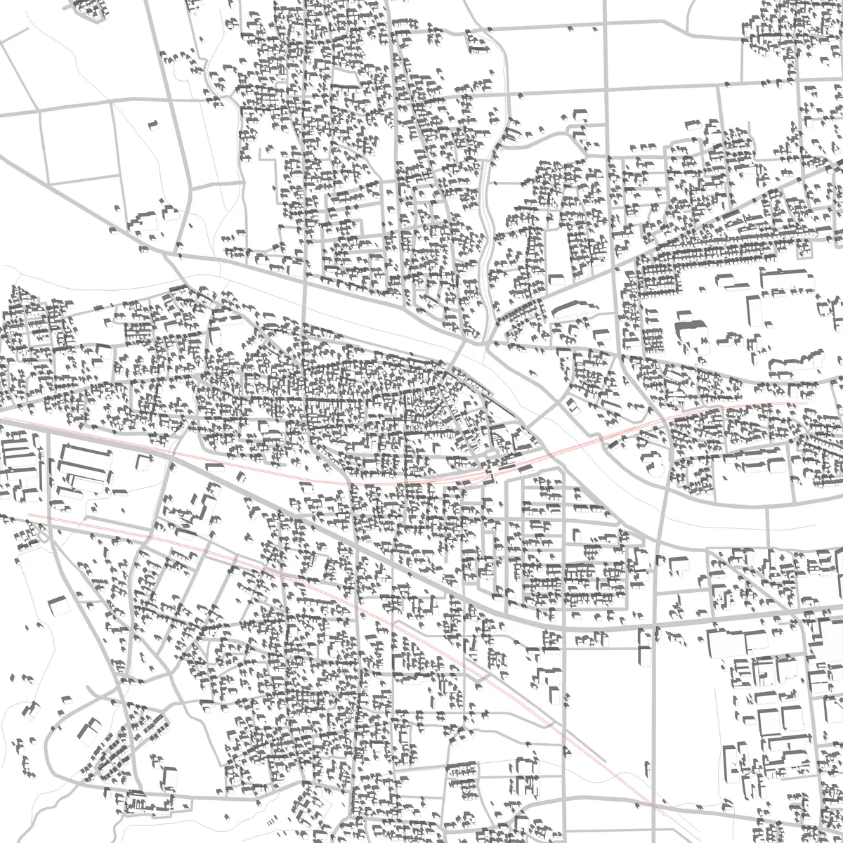 垂井 敷地図 (2.5 km)