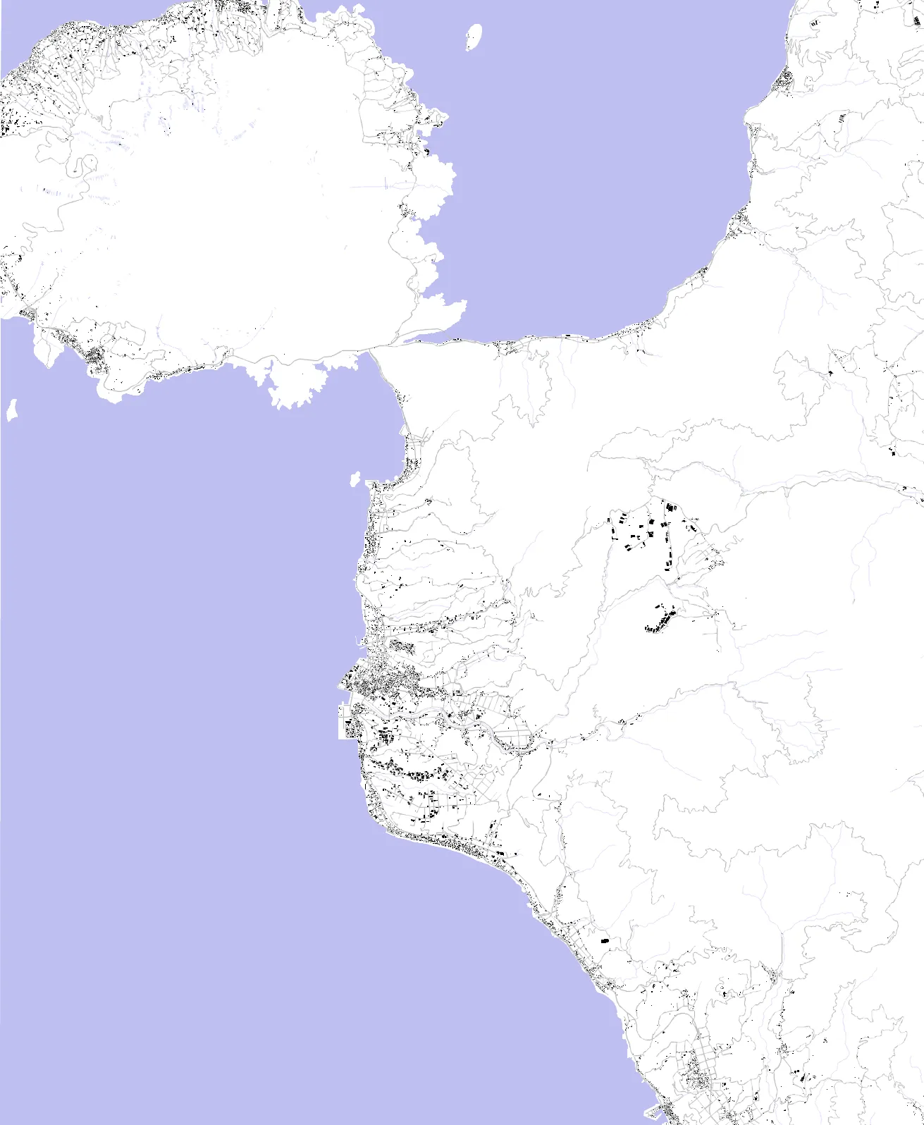 Tarumizu figure ground plan