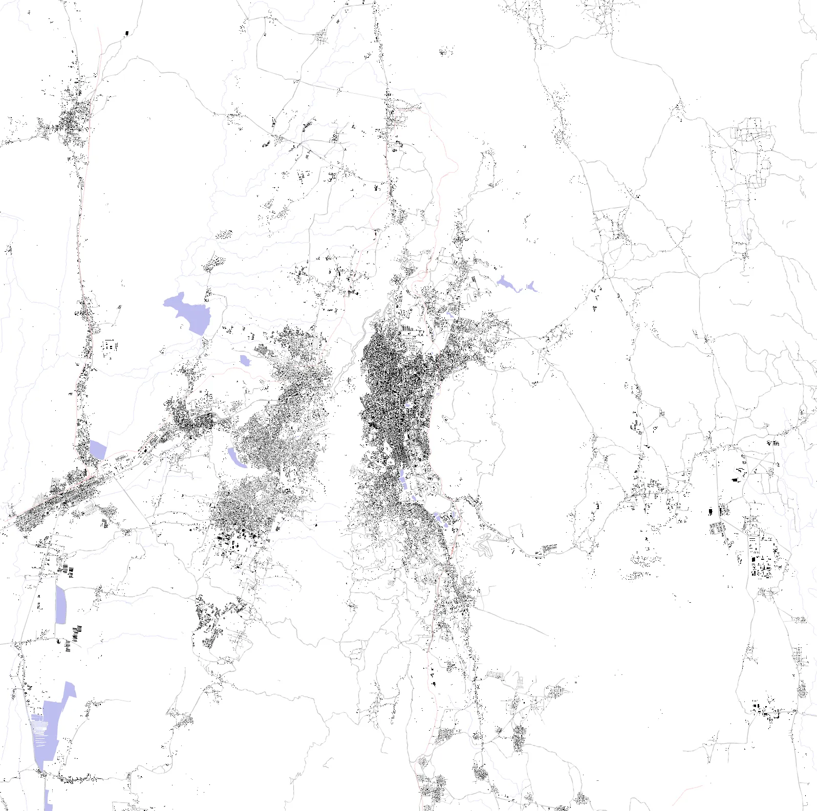 Taunggyi figure ground plan