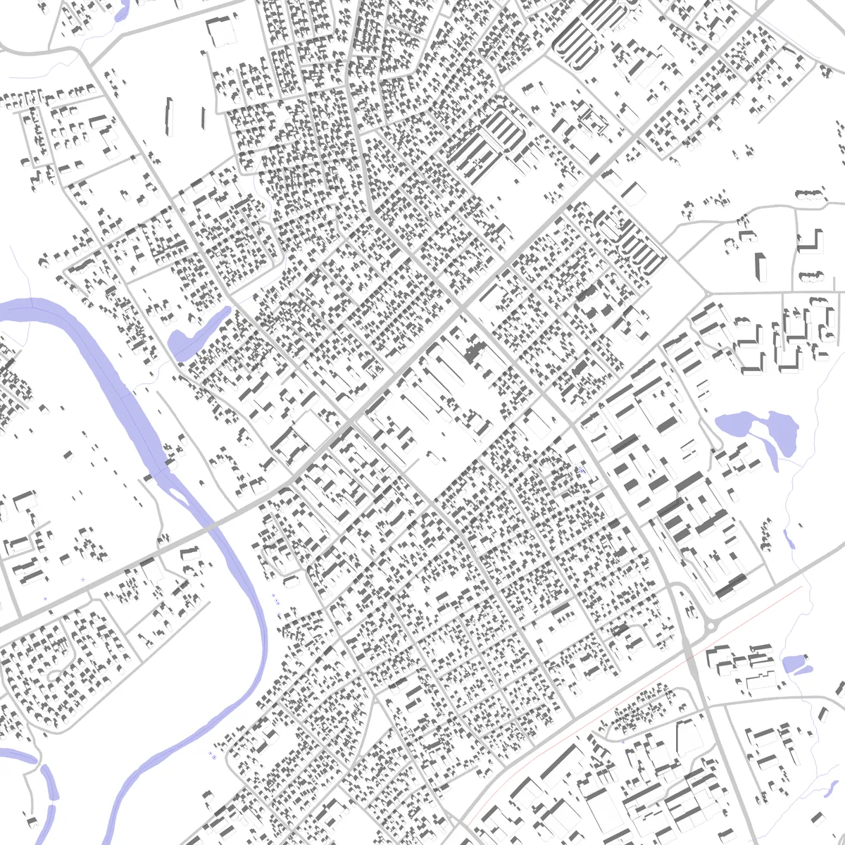 Tauragė site plan (2.5 km)