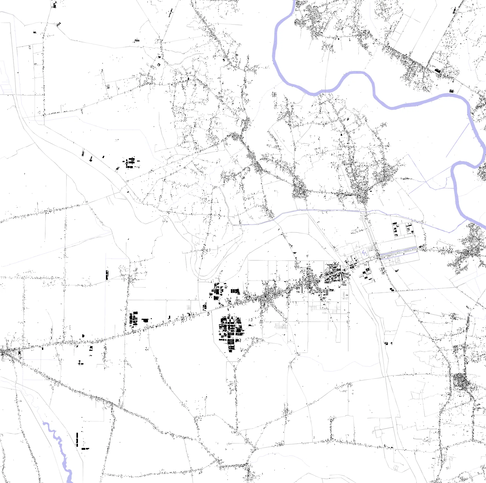 Tây Ninh figure ground plan