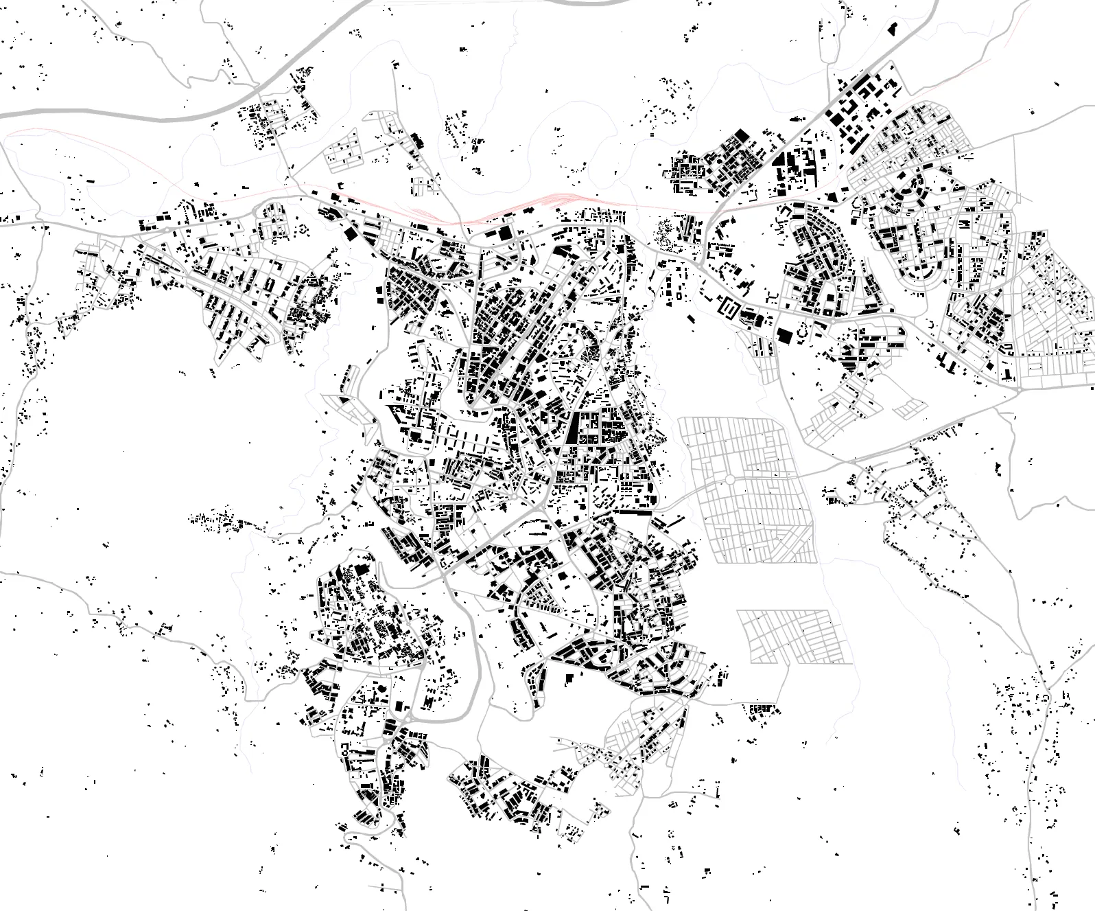 Taza figure ground plan