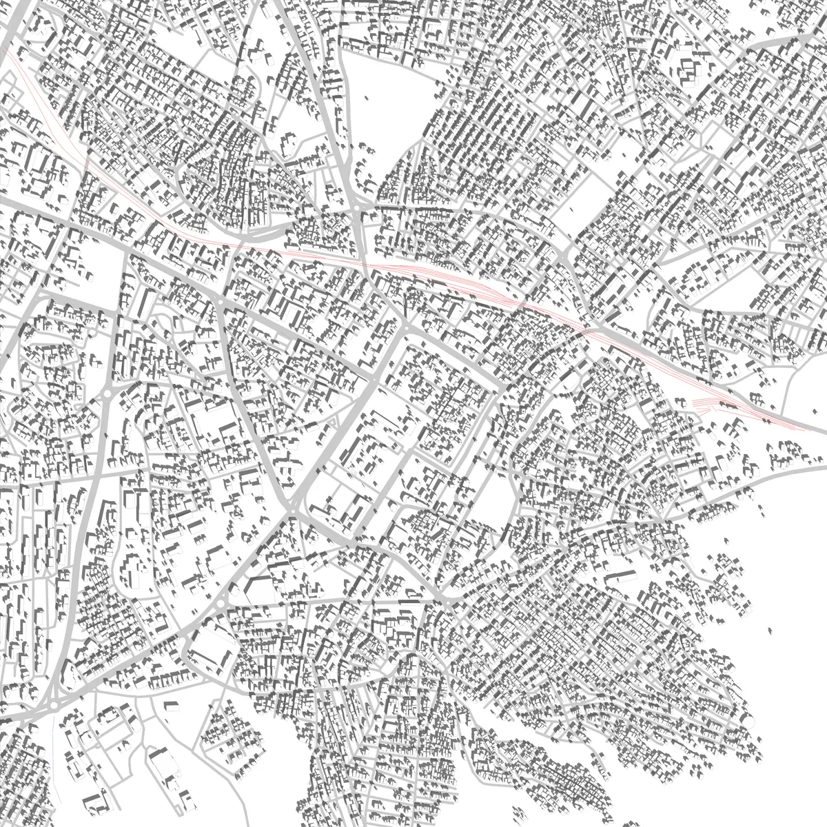 Tebessa site plan (2.5 km)