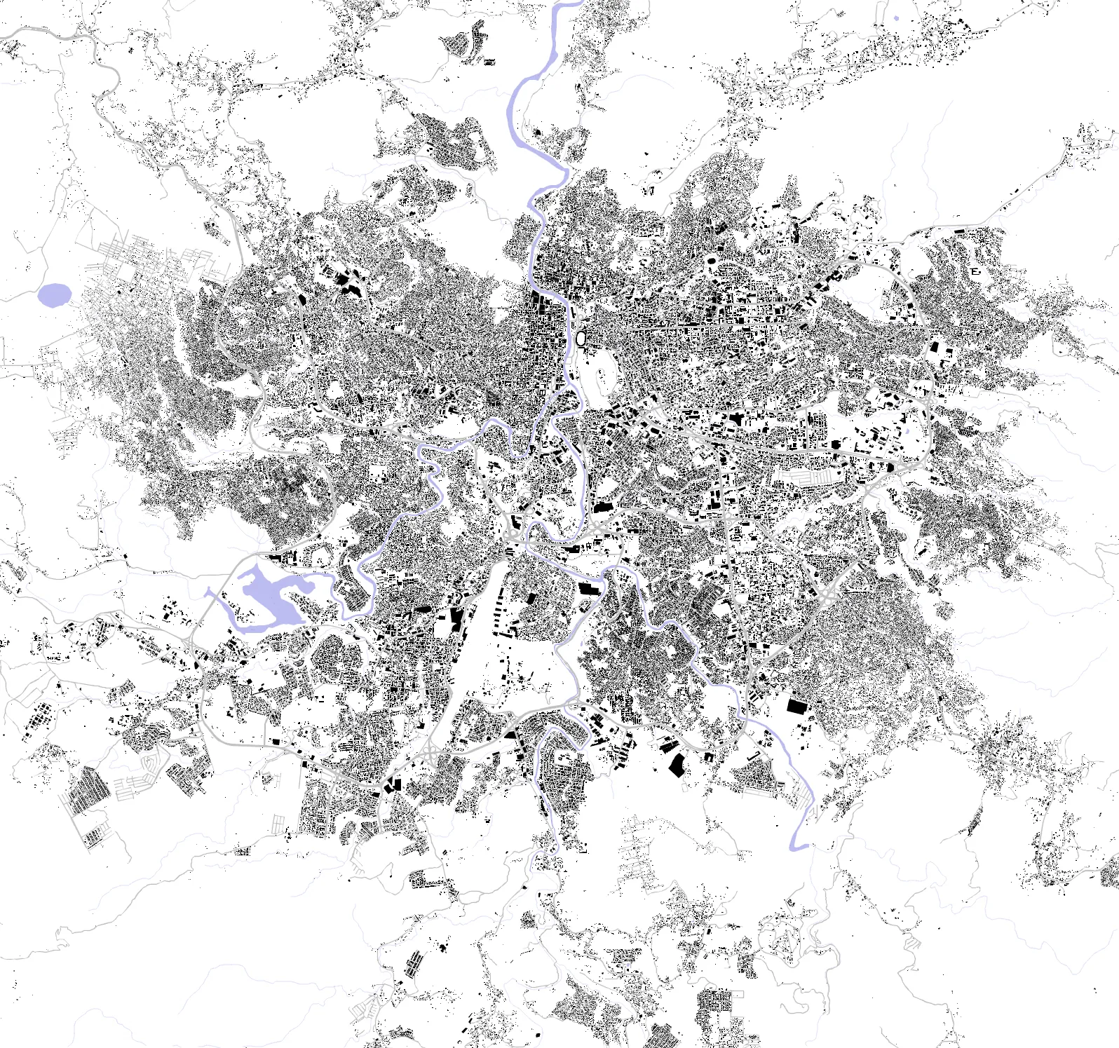 Tegucigalpa plano de masas
