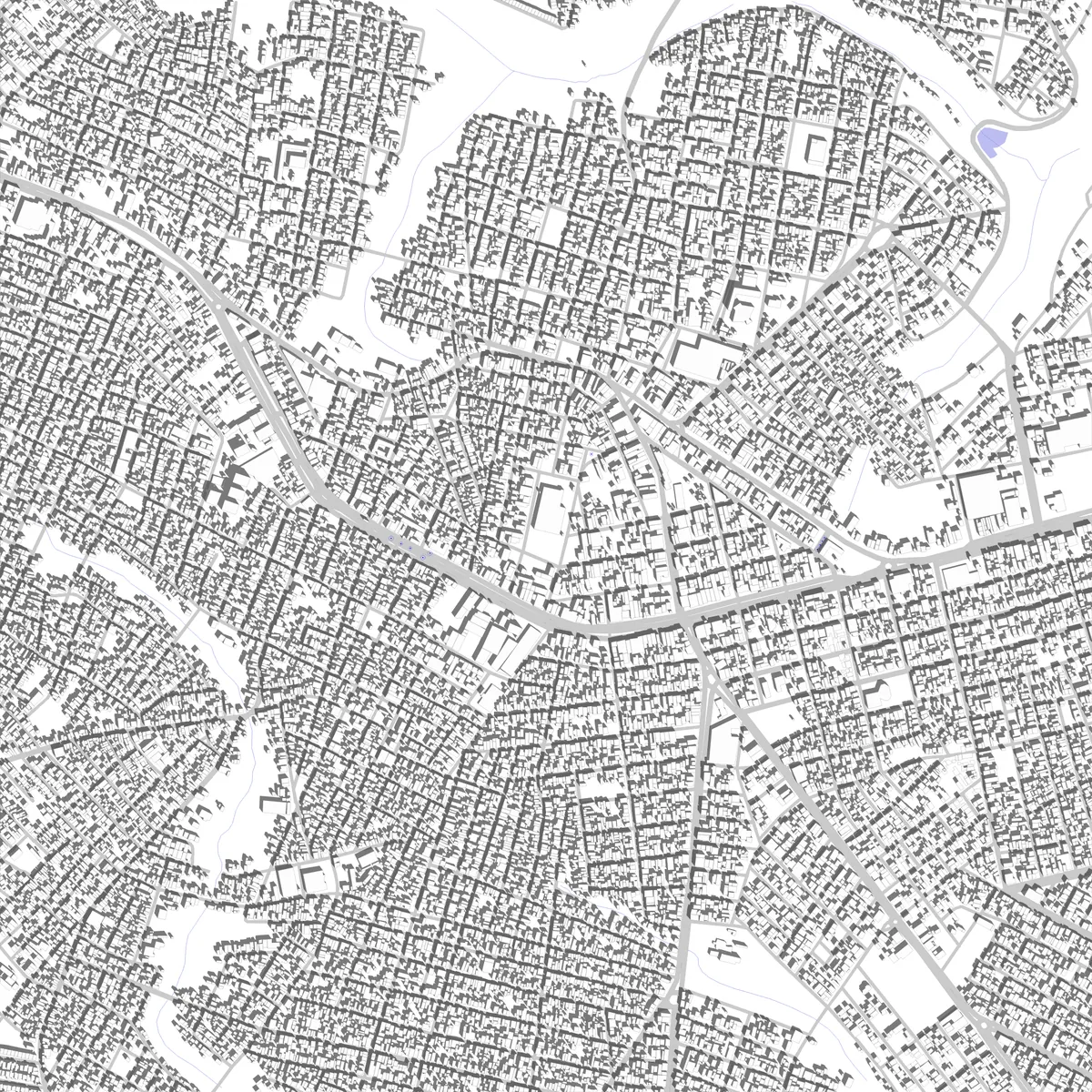 Teixeira de Freitas planta de localização (2,5 km)