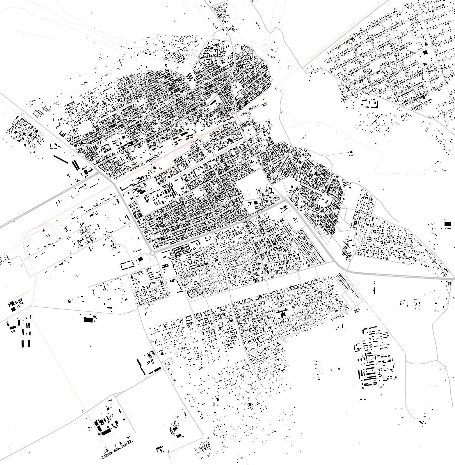 Tejen figure ground plan
