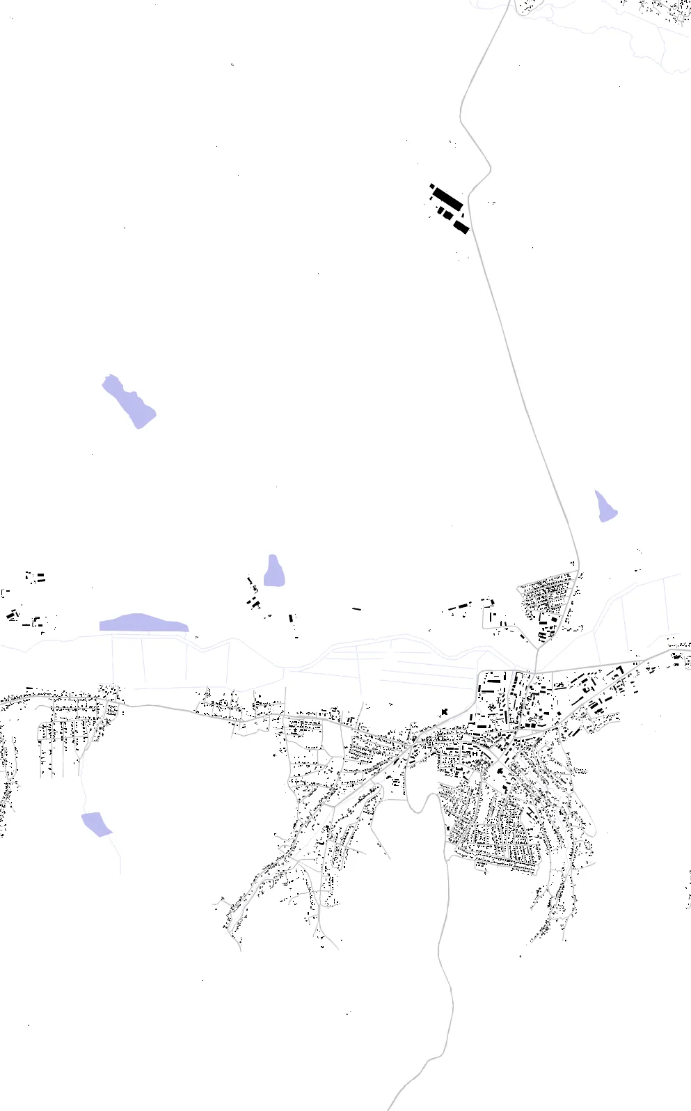 Telenești figure ground plan