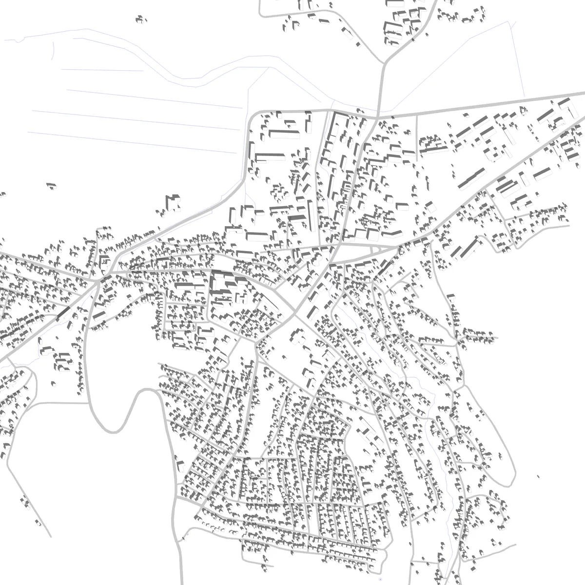 Telenești site plan (2.5 km)