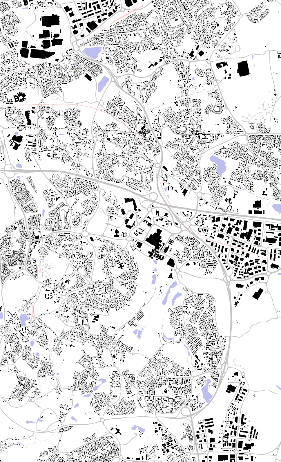 Telford figure ground plan