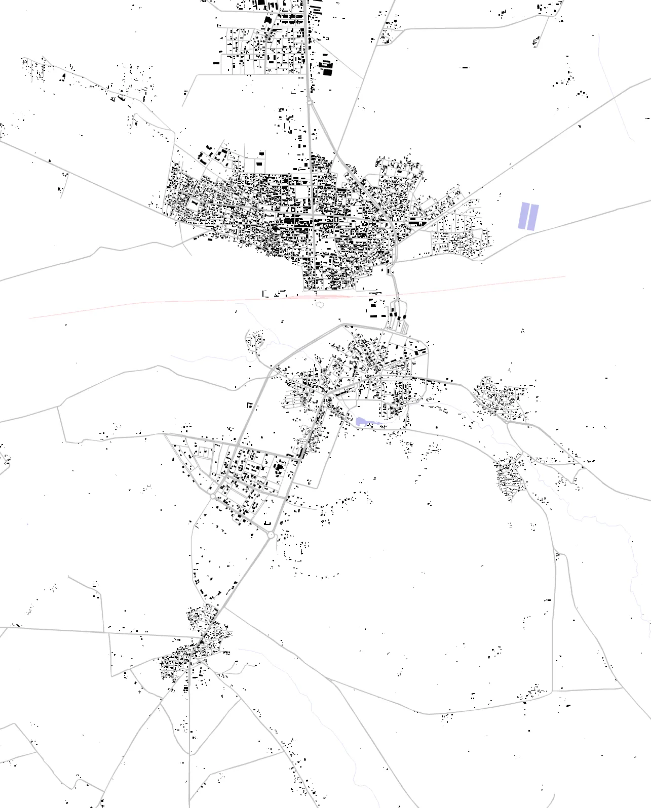 Tell Abyad figure ground plan